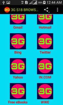 3G S18 BROWSER screenshot 5