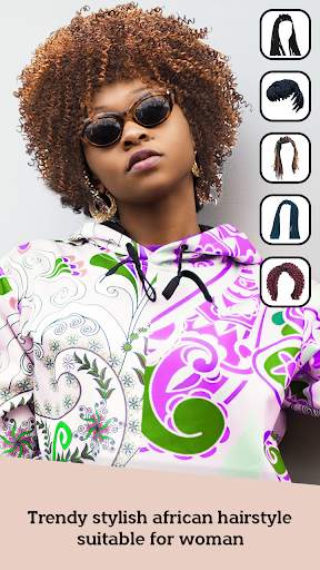 African Woman Hairstyle Editor: Braid, Cornrow screenshot 5