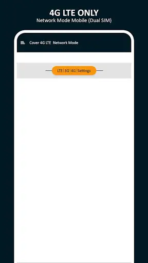 4G LTE Only - 4g LTE Mode screenshot 2