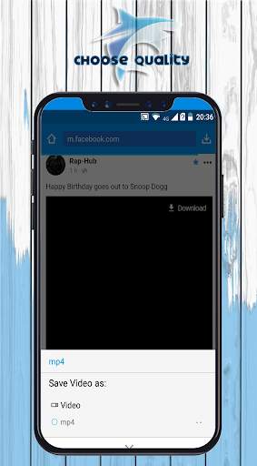 Shark Download : for Facebook , Instagram and more screenshot 3