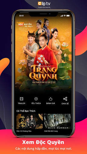 Clip TV - Truyền hình internet screenshot 1