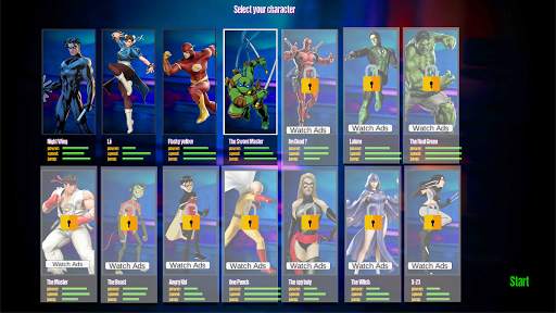 Street Heroes Fighting screenshot 2