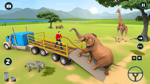 Truck Games: Animal Transport скриншот 5