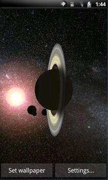 Solar System 3D Wallpaper Lite screenshot 2