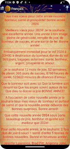 New Year 2024 SMS screenshot 4