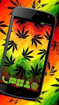 Weed Ganja - GO Launcher Theme screenshot 1