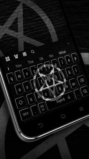 Black Pentacle Keyboard screenshot 1
