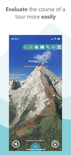 RealityMaps Outdoor navigation screenshot 1