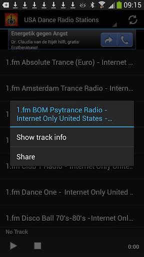 Dance Music Radio Worldwide screenshot 3