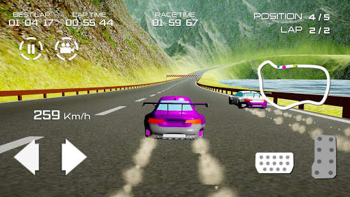 Fast Roads - Racing Car 3D Simulator screenshot 7