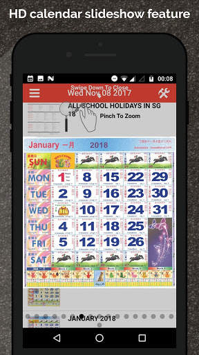 Singapore Calendar Horse 2020 screenshot 6