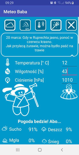 Meteo Baba screenshot 1