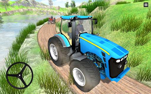 Heavy Tractor Driving Simulator 3d Truck Drive screenshot 2