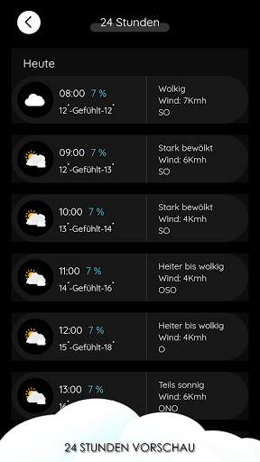 Wettervorhersage screenshot 6