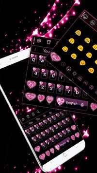 Bàn phím Pink Heart Diamond screenshot 1