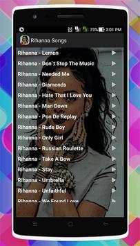 Rihanna Songs screenshot 2