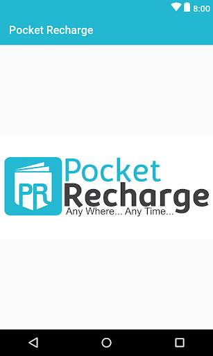 Pocket Recharge App screenshot 1