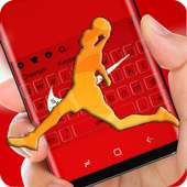 Red Sports Keyboard