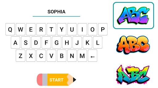 Draw Graffiti - Name Creator screenshot 11