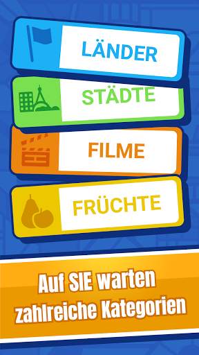 Stadt Land Fluss - Wortspiel für zwei Spieler screenshot 3