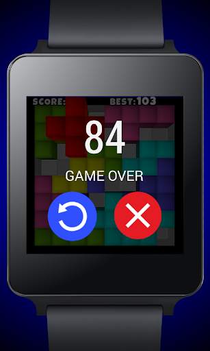 TetroCrate 3D for Android Wear screenshot 8