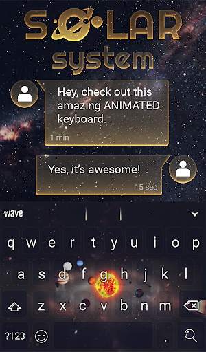 Solar System Wallpaper Theme screenshot 3