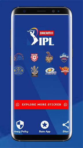 IPL 2020 Stickers for Whatsapp -WAStickerApps 2020 screenshot 1