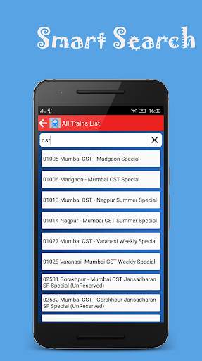 Indian Rail Offline Time Table screenshot 3
