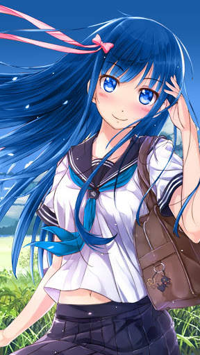 Lovely Anime Girl APUS Live Wallpaper screenshot 5