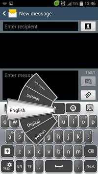 Keyboard for Galaxy Note 3 screenshot 1