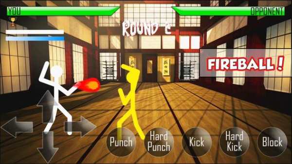 Stick Men Fighting - Multiplayer Ninja Fight Game screenshot 5