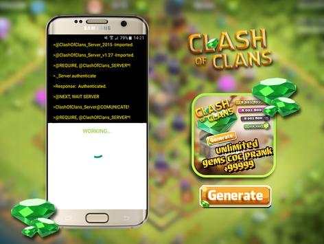 Cheat For Clash Of Clans prank screenshot 2