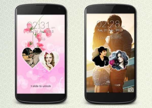 Couple Photo Lock Screen screenshot 1