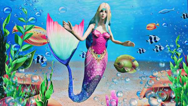 Mermaid Simulator 3D Sea Games screenshot 3