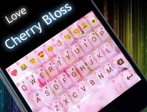 Emoji Keyboard Love Cherry screenshot 8