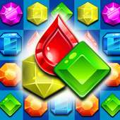 Jewels Crush Deluxe 2018 - New Mystery Jewels Game logo
