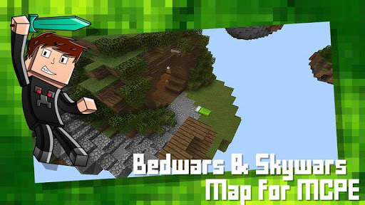 Bedwars & Skywars Map for MCPE 3 تصوير الشاشة