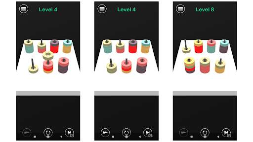 Hoop Stack 3D : Color Hoop Stack screenshot 3