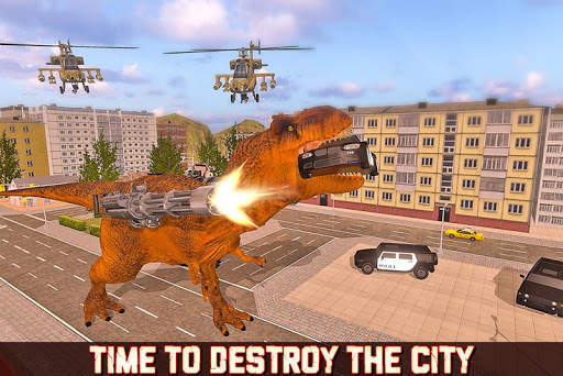 Dinosaur Simulator: City Battleground screenshot 6