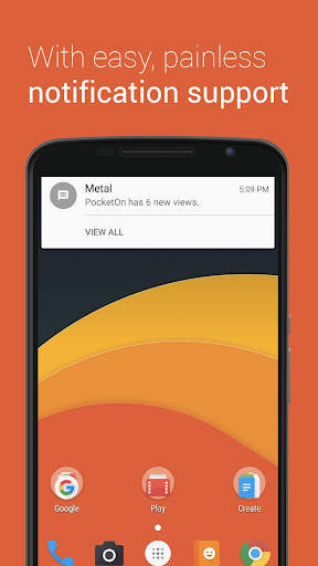 Metal for Facebook & Twitter screenshot 4