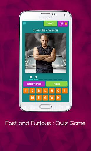 Fast and Furious : Quiz Game screenshot 4