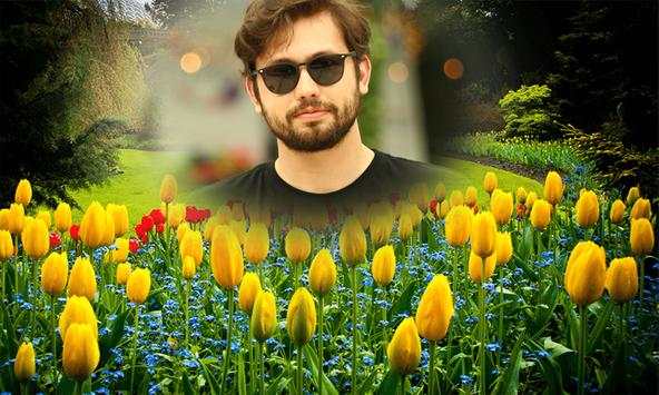 Beautiful Rose Garden Photo Frame Application screenshot 7
