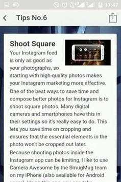 Guide and Trick  For Instagram Marketing screenshot 2