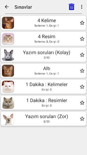 Kedi ırkları - Tüm popüler ırklar hakkında oyun screenshot 5