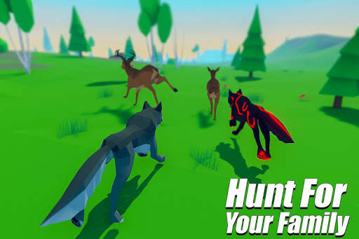Wolf Simulator Fantasy Jungle screenshot 12