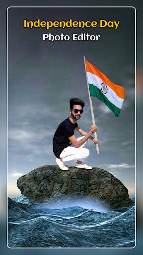 15 August Photo Editor - Indian Flag Face screenshot 3