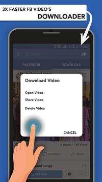 Faster HD Videos Free Downloader for Facebook screenshot 4