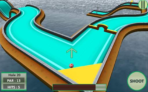 Mini Golf Simple fun स्क्रीनशॉट 1