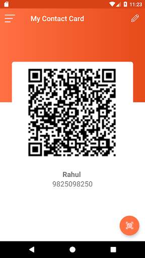 My QR Contacts screenshot 2