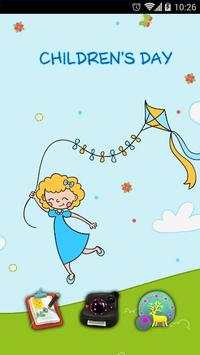 CHILDRENS DAY C LAUNCHER THEME screenshot 1